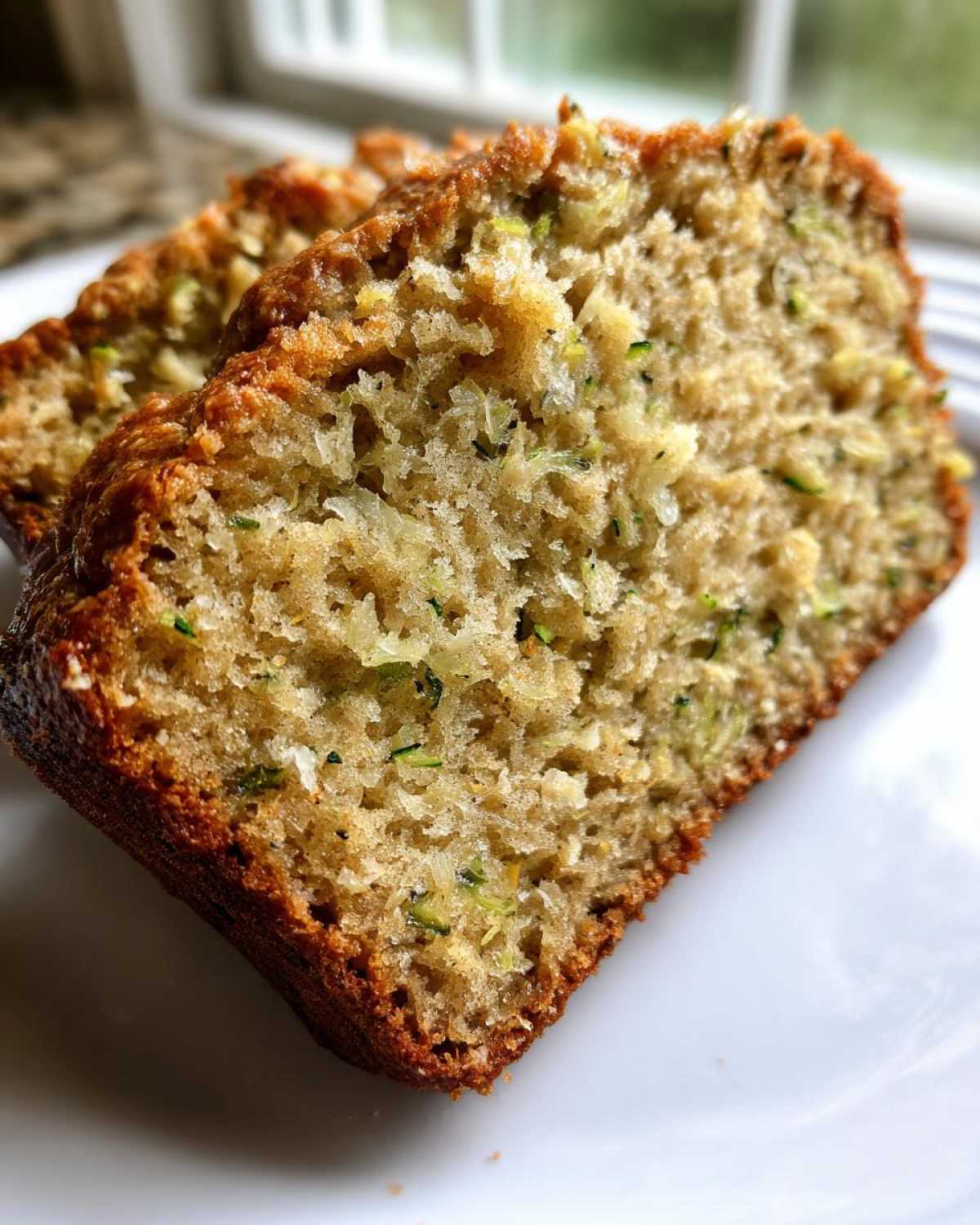zucchini banana bread - detail 1