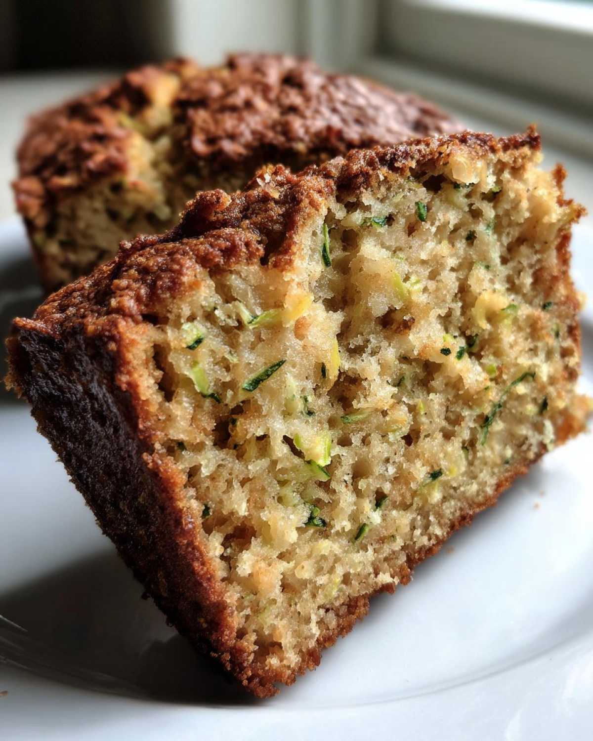 zucchini banana bread - detail 3