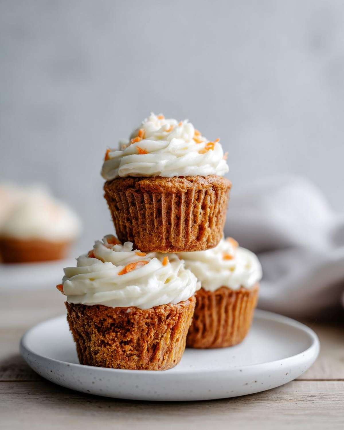 Gluten-Free Carrot Cake Cupcakes with Cream Cheese Frosting - Other 3